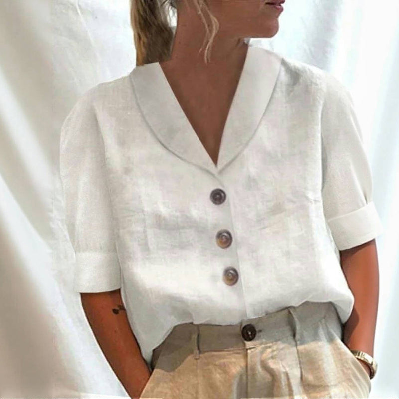 Casual Outing Elegant Blouse - Loose Fit