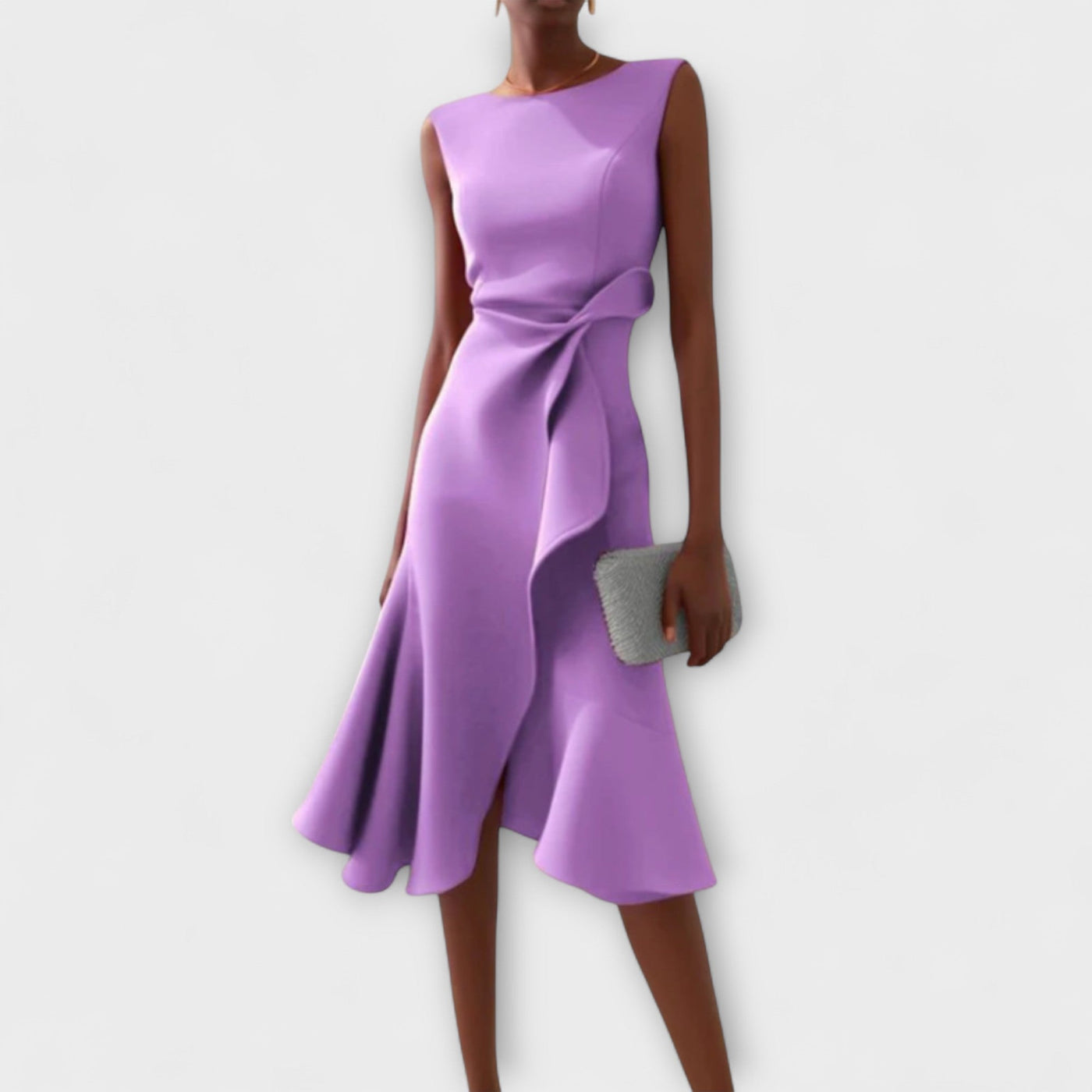 Danica – Draped Midi for Special Moments