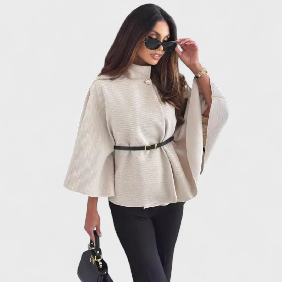 Lea | Chic Butterfly Jacket with Belt