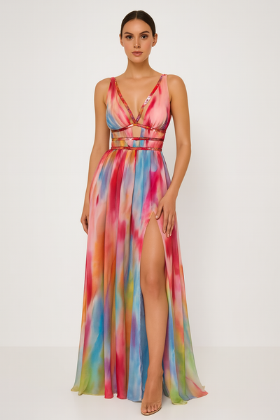 Freya™ | Painted Maxi Dress