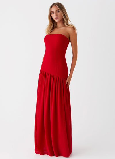 Elin™ | Neckline Maxi Dress