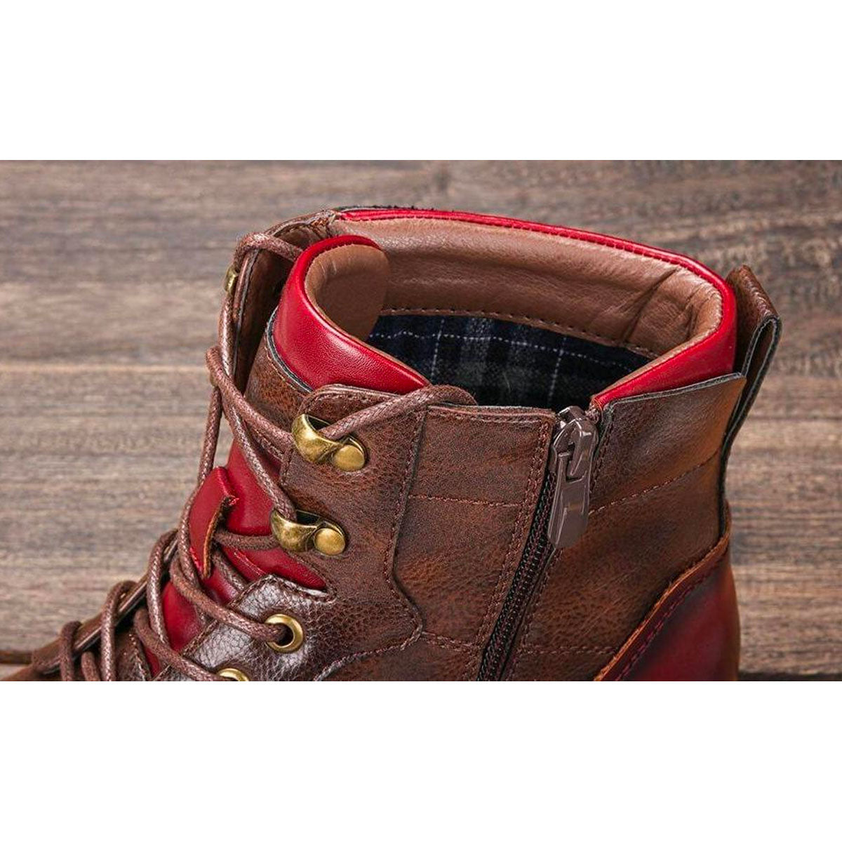 Ethan | Artisan Oxford Boots in Leather