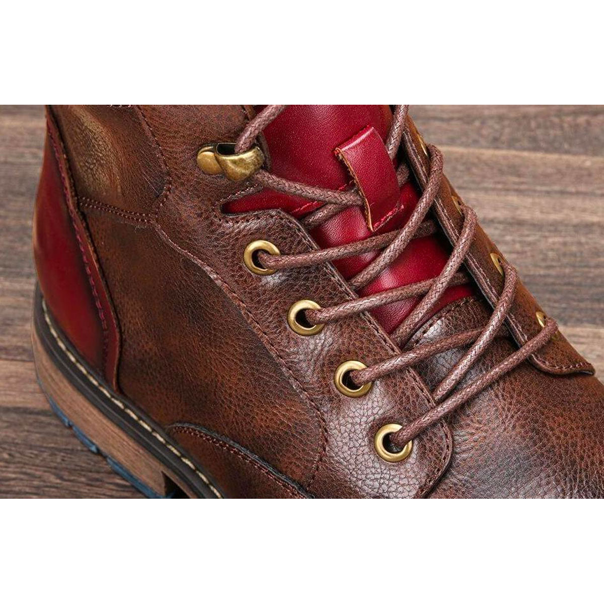 Ethan | Artisan Oxford Boots in Leather
