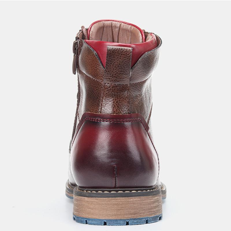 Ethan | Artisan Oxford Boots in Leather