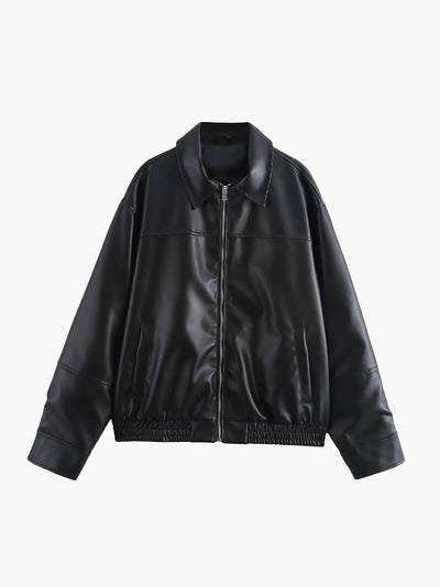 Lilli | Synthetic Leather Jacket