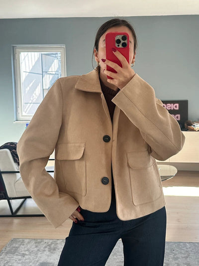 Marissa | Faux Suede Jacket