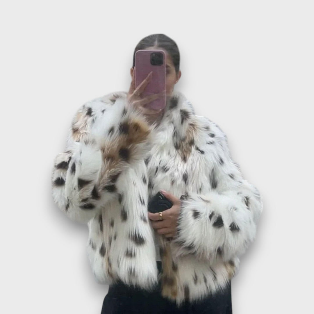 Mile | Luxury Eco-Fur in Deep Bordeaux