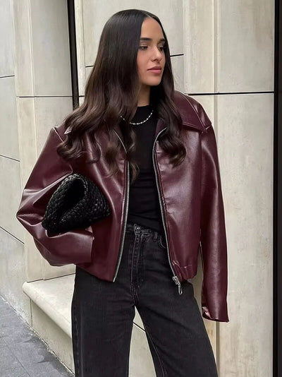 Romy | Leather Jacket