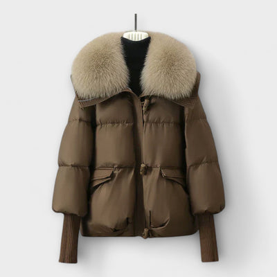 Lucyna | Elegant Fur-Lined Jacket