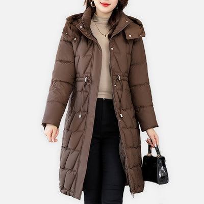 Lucia | Quilted Long Jacket