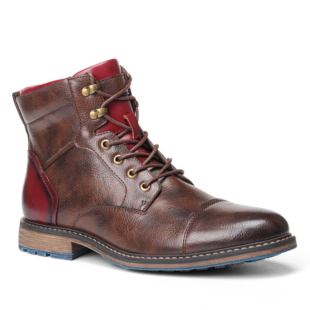 Ethan | Artisan Oxford Boots in Leather