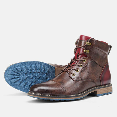 Ethan | Artisan Oxford Boots in Leather